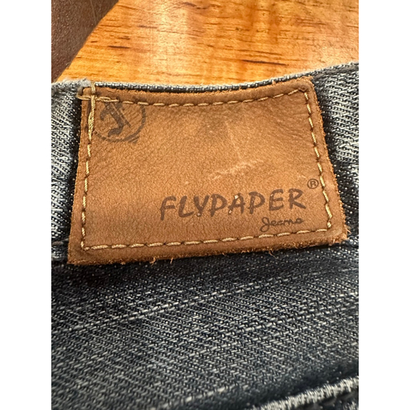 Flypaper Bootcut Jeans W29 L32 Faded Blue Denim - Picture 6 of 10